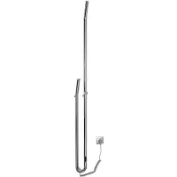 Sapho Duopasso Elektrische handdoekradiator met timer, 12,2x170cm, 45W, chroom