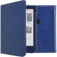 IMoshion Vegan Leather Bookcase voor de Kobo Clara Colour / BW - Donkerblauw