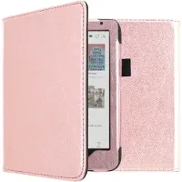 IMoshion Vegan Leather Bookcase voor de Kobo Clara Colour / BW - Rosé Goud