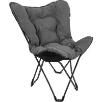 Bo Camp - Urban Outdoor - Vlinderstoel - Grainger - M - Nika - Grijs