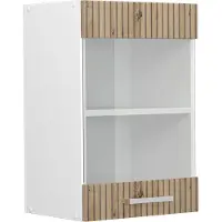 Vicco R-Line Glazen keukenkast – 40 cm Artisanaal eiken