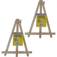 Benson Schildersezel voor op tafel - 3x stuks - 24 cm - hout - tafelmodel