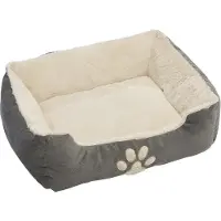 Petcomfort Grijze hondenmand/hondenkussen 60 cm