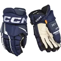 CCM - Tacks XF Pro - IJshockeyhandschoenen - Kinderen - Blauw - Wit - 12