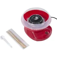 HOMCOM HOMdotCOM Suikerspinmachine rood