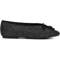 Kurt Geiger London Dames Ballerina's Sloane Eagle Ballerina - Zwart - Maat 35