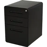 Vinsetto Archiefkastje 3 laden, zwart