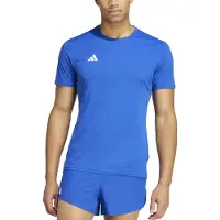 Adidas Functioneel shirt 'Adizero Essentials' blauw / wit