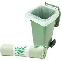 Biomat Wastebag compostable 240 liter