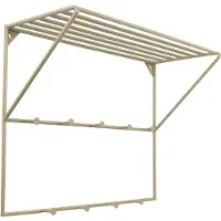 Loft42 Jasmin Kapstok – Beige – Metaal – 9 haken - 60x80x32