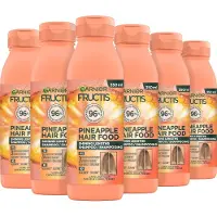 Garnier Fructis Hair Food Pineapple - Shampoo - Lang, dof haar - 6x 350ml