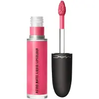 MAC Retro Matte Liquid Lipcolour Metallics Metallic Rose 5 ml