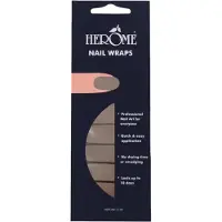 Herome - Nail Wraps Nagelsticker Taupe