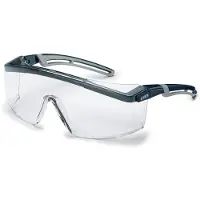 Uvex astrospec 9164187 Veiligheidsbril Incl. UV-bescherming Grijs, Zwart EN 166, EN 170 DIN 166, DIN 170