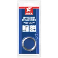 Griffon Staafsoldeer Tin/Koper 97/3 Massief | Ø 6.0 mm Blister | 100 g - 6312615