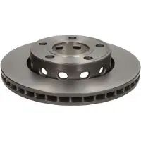 Brembo Remschijf 09A59711 achter, geventileerd, sterk gecarboniseerd, 1 Stuk