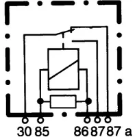 Hella 4RD 933 332-031 Relais, arbeidsstroom