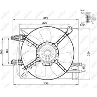 NRF 47486 Koelventilator