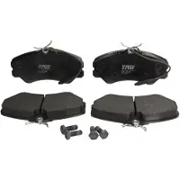 TRW Remblokken set GDB447 TRW voor o.a. ALFA ROMEO, CITROEN, FIAT, PEUGEOT