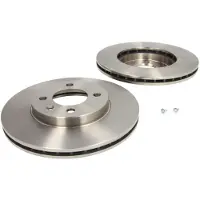 Delphi Remschijven BG2455, voor, geventileerd, 2 Stuk