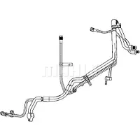 MAHLE ORIGINAL Hoge-, lage drukleiding, airconditioning AP 135 000P