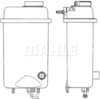 MAHLE ORIGINAL Expansievat, koelvloeistof CRT 52 000S