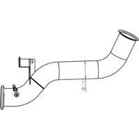 DINEX Uitlaatpijp 48165