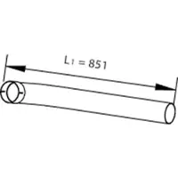 DINEX Uitlaatpijp 47190