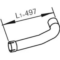 DINEX 47276 Voorpijp