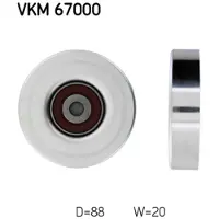 Skf Spanrol VKM 67000 SKF voor o.a. DAIHATSU, TOYOTA