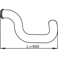 DINEX 80770 Voorpijp