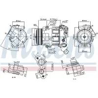 Nissens 890324 Aircopomp