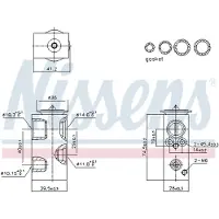 Nissens Expansieventiel, airconditioning 999426
