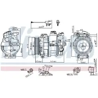 Nissens Compressor airconditioning 890306