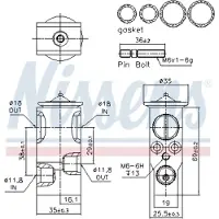 Nissens 999377 Expansieventiel airco