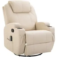 HOMCOM Massagestoel met ligfunctie 700-029V03