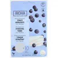 Iroha Nature Exfoliërende en hydraterende tonische schijven 10 St Watten