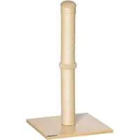 PawHut Kraboom met bal, 60 cm, spaanplaat, sisal