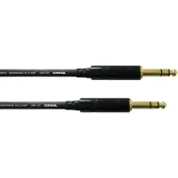 Cordial CFM1,5VV Jackplug Instrumenten Kabel [1x Jackplug male 6,3 mm - 1x Jackplug male 6,3 mm] 1.50 m Zwart