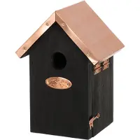 Best for birds Vogelhuisje Winterkoning Zwart 14,1 X 11 X 19,9 Cm