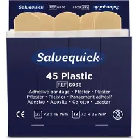 Salvequick 6036 navulling 45 plastic pleisters