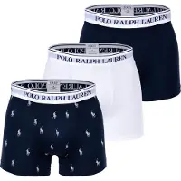 Ralph Lauren Boxershorts 'Classic' navy / wit