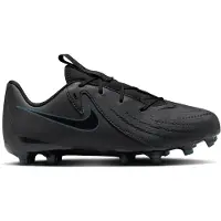 Nike Phantom GX II Academy Gras / Kunstgras Voetbalschoenen (MG) Kids Zwart Donkergroen
