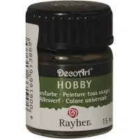 Rayher Hobby Materialen Hobby allesverf donkerbruin 15 ml