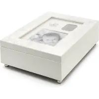 Zilverstad - Keepsape memory box Baby met muziekdoosje