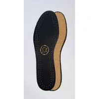 Gala Leather puur lederen luxe inlegzool - 43 / 44, Zwart