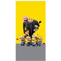 Minions strandlaken geel 70 x 140 cm