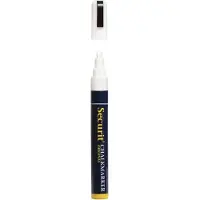 Securit Krijtstift - wit - platte punt - 2-6 mm - krijt - chalkmarker - krijtmarker