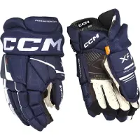 CCM - Tacks XF - IJshockeyhandschoenen - Kinderen - Blauw - Wit - 10