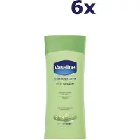 Vaseline 6x Vaseline Bodylotion – Aloe Vera 400 ml